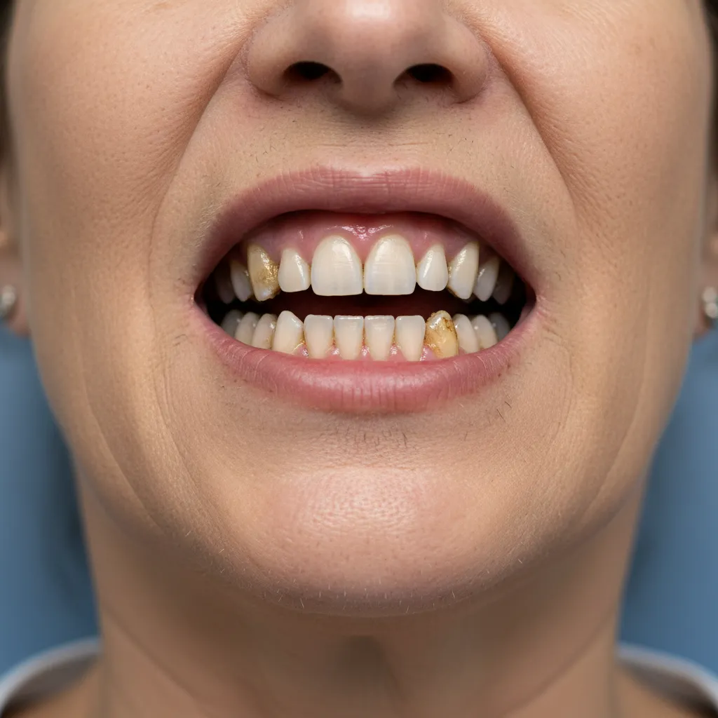 Before — Full Mouth Reconstruction
