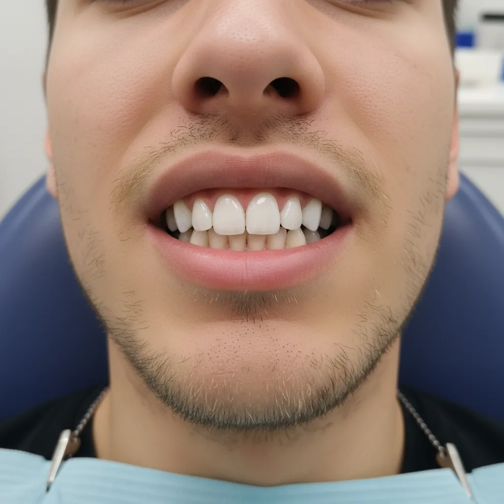 After — Zirconia Crowns