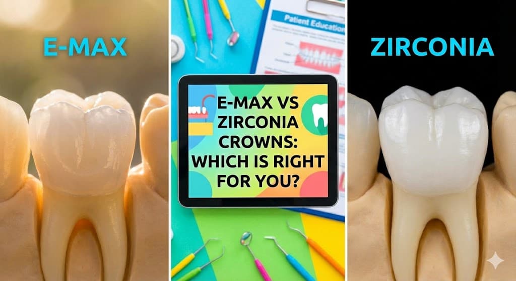 E-Max vs Zirconia Crowns: Which is Right for You?