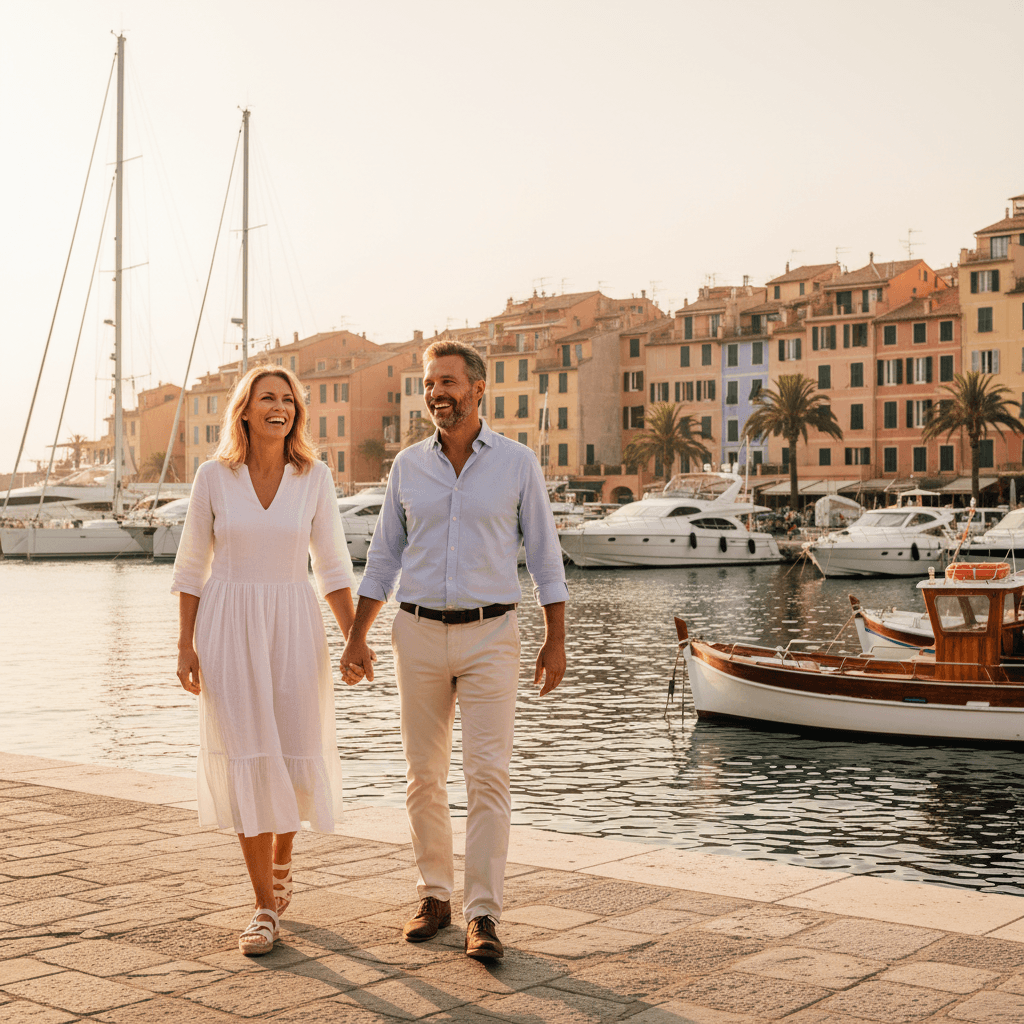 Couple on holiday