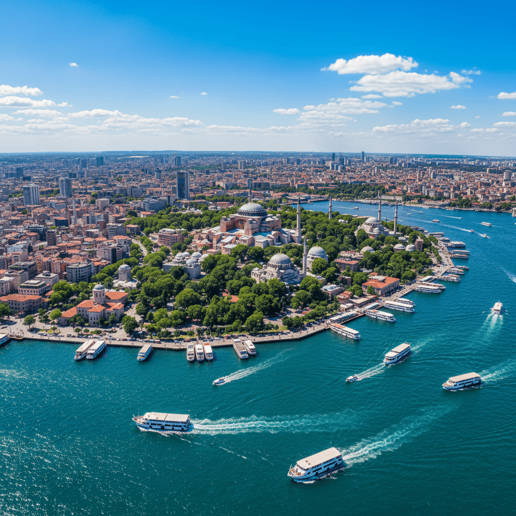 Istanbul skyline